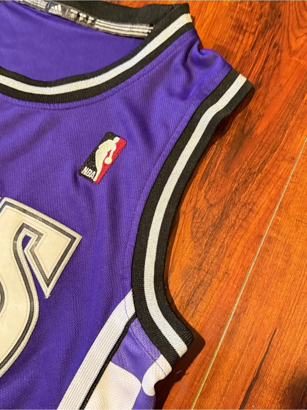 Jason Williams Sacramento Kings #55 Jersey Mens Sz Small Purple/Blk Preowned!